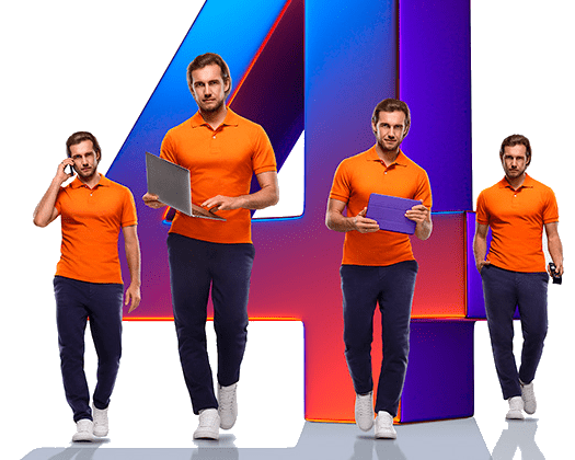 Великолепная четверка Ростелеком в&nbsp;ДПК Приозёрный-2